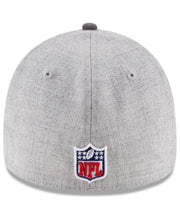 Load image into Gallery viewer, Green Bay Packers New Era NFL 39THIRTY 3930 Flexfit Cap Hat Heather Gray Crown Dark Gray Visor White/Dark Gray/Pink Logo (Breast Cancer Awareness)