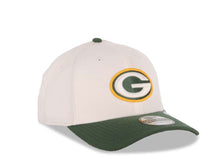 Load image into Gallery viewer, Green Bay Packers New Era NFL 39THIRTY 3930 Flexfit Cap Hat White Crown Green Visor Team Color