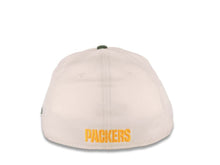 Load image into Gallery viewer, Green Bay Packers New Era NFL 39THIRTY 3930 Flexfit Cap Hat White Crown Green Visor Team Color