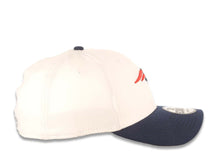 Load image into Gallery viewer, New England Patriots New Era NFL 39THIRTY 3930 Flexfit Cap Hat White Crown Navy Blue Visor Team Color Logo