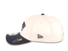 Load image into Gallery viewer, New England Patriots New Era NFL 39THIRTY 3930 Flexfit Cap Hat White Crown Navy Blue Visor Team Color Logo