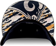 Load image into Gallery viewer, Los Angeles Rams New Era NFL 59FIFTY 5950 Fitted Cap Hat Navy Crown Gray Visor Team Color Logo (2016 Draft)