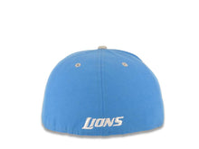 Load image into Gallery viewer, (Youth) Detroit Lions New Era NFL 59FIFTY 5950 Kid Fitted Cap Hat Royal Blue Crown Gray Visor Team Color Logo