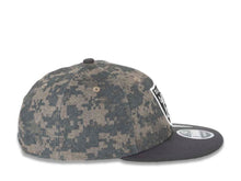 Load image into Gallery viewer, Oakland Raiders New Era NFL 9FIFTY 950 Snapback Cap Hat Camo Crown Dark Gray Visor Team Color Logo