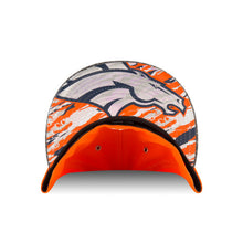 Load image into Gallery viewer, Denver Broncos New Era NFL 59FIFTY 5950 Fitted Cap Hat Orange Crown Gray Visor Team Color Logo (2016 Draft)