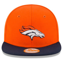 Load image into Gallery viewer, (Infant) Denver Broncos New Era NFL 9FIFTY 950 Snapback Cap Hat Orange Crown Navy Visor Team Color Logo (My 1st First)