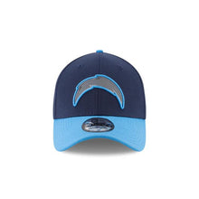 Load image into Gallery viewer, San Diego Chargers New Era NFL 39Thirty 3930 Flexfit Cap Hat Navy Crown Sky Blue Visor Gray/Sky Blue Logo