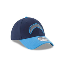 Load image into Gallery viewer, San Diego Chargers New Era NFL 39Thirty 3930 Flexfit Cap Hat Navy Crown Sky Blue Visor Gray/Sky Blue Logo