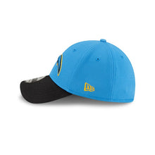 Load image into Gallery viewer, Los Angeles Chargers New Era NFL 39THIRTY 3930 Flexfit 2021 Sideline Cap Hat Sky Blue Crown Black Visor Team Color Logo