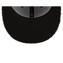 Load image into Gallery viewer, Las Vegas Raiders New Era 59FIFTY 5950 Fitted 2021 Salute To Service Cap Hat Black Crown Camo Visor Team Color Logo