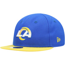 Load image into Gallery viewer, (Infant) Los Angeles Rams New Era NFL 9FIFTY 950 Snapback Cap Hat Royal Blue Crown Yellow Visor Team Color Logo (My 1st First)