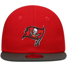 Load image into Gallery viewer, (Infant) Tampa Bay Buccaneers New Era NFL 9FIFTY 950 Snapback Cap Hat Red Crown Black Visor Team Color Logo (My 1st First)