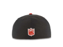 Load image into Gallery viewer, Las Vegas Raiders New Era 59FIFTY 5950 Fitted Cap Hat Dark Gray Crown Red Visor Red Logo (2-Tone Color Pack)