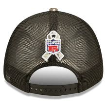 Load image into Gallery viewer, Las Vegas Raiders New Era 9FORTY 940 Adjustable Cap Hat Black Crown Camo Visor Team Color Logo (2022 Salute To Service)