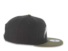 Load image into Gallery viewer, Los Angeles Chargers New Era NFL 9FIFTY 950 Snapback Cap Hat Dark Gray Crown Olive Visor White/Olive Green Logo (Color Pack)