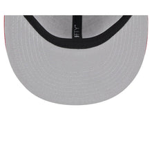 Load image into Gallery viewer, Arizona Cardinals New Era NFL 9FIFTY 950 Snapback Cap Hat Stone Crown Maroon Visor Team Color Logo (2023 Draft On Stage)