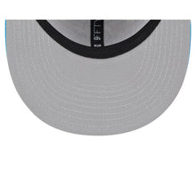 Load image into Gallery viewer, Carolina Panthers New Era NFL 9FIFTY 950 Snapback Cap Hat Stone Crown Royal Blue Visor Team Color Logo (2023 Draft On Stage)