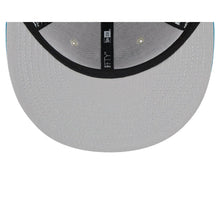 Load image into Gallery viewer, Jacksonville Jaguars New Era NFL 9FIFTY 950 Snapback Cap Hat Stone Crown Turquoise Visor Team Color Logo (2023 Draft On Stage)