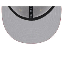 Load image into Gallery viewer, Washington COMMANDERS New Era 9FIFTY 950 Snapback Cap Hat Stone Crown Maroon Visor Team Color Logo (2023 Draft On Stage)
