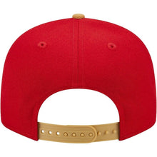 Load image into Gallery viewer, San Francisco 49ers New Era NFL 9FIFTY 950 Snapback City Originals Cap Hat Red Crown Wheat Visor White/Black/Gold Logo