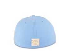 Load image into Gallery viewer, San Diego Chargers Reebok NFL Flex Fitted Cap Hat White/Sky Blue Crown Sky Blue Visor Retro Shield Logo Yellow UV