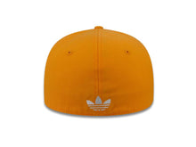 Load image into Gallery viewer, Los Angeles Lakers Adidas NBA Fitted Cap Hat Yellow Crown/Visor Team Color Logo