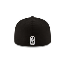 Load image into Gallery viewer, Los Angeles Lakers New Era NBA 59FIFTY 5950 Fitted Cap Hat Black Crown/Visor White/Black Logo