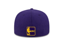 Load image into Gallery viewer, Los Angeles Lakers New Era NBA 59FIFTY 5950 Fitted Cap Hat Purple Crown/Visor Team Color Logo