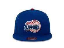 Load image into Gallery viewer, Los Angeles Clippers Mitchell & Ness NBA Fitted Cap Hat Royal Blue Crown/Visor Team Color HWC Logo