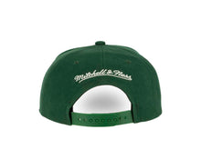 Load image into Gallery viewer, Seattle Supersonics Mitchell & Ness NBA Snapback Cap Hat Green Crown/Visor Team Color HWC Logo
