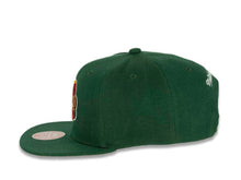 Load image into Gallery viewer, Seattle Supersonics Mitchell & Ness NBA Snapback Cap Hat Green Crown/Visor Team Color HWC Logo