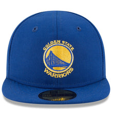 Load image into Gallery viewer, (Infant) Golden State Warriors New Era NBA 59FIFTY 5950 Fitted My 1st First Cap Hat Royal Blue Crown/Visor Team Color Logo