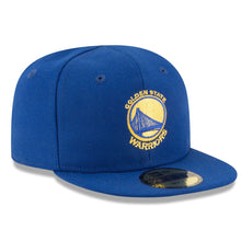 Load image into Gallery viewer, (Infant) Golden State Warriors New Era NBA 59FIFTY 5950 Fitted My 1st First Cap Hat Royal Blue Crown/Visor Team Color Logo