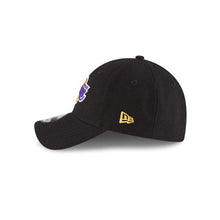 Load image into Gallery viewer, Los Angeles Lakers New Era NBA 9Forty 940 The League Adjustable Cap Hat Black Crown/Visor Team Color Logo