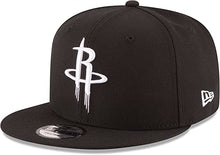 Load image into Gallery viewer, Houston Rockets New Era NBA 9FIFTY 950 Snapback Cap Hat Black Crown/Visor White Logo