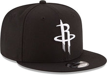 Load image into Gallery viewer, Houston Rockets New Era NBA 9FIFTY 950 Snapback Cap Hat Black Crown/Visor White Logo