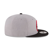 Load image into Gallery viewer, Toronto Raptors New Era NBA 9FIFTY 950 Snapback Cap Hat Gray Crown Black Visor Team Color Logo