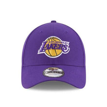 Load image into Gallery viewer, (Youth) Los Angeles Lakers New Era NBA 9FORTY 940 Adjustable Cap Hat Purple Crown/Visor Team Color Logo