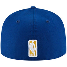 Load image into Gallery viewer, (Youth) Golden State Warriors New Era NBA 59FIFTY 5950 Fitted Cap Hat Royal Blue Crown/Visor Team Color Logo