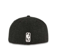 Load image into Gallery viewer, Los Angeles Lakers New Era NBA 9Fifty 950 Snapback Cap Hat Heather Black Crown/Visor Black/White Logo