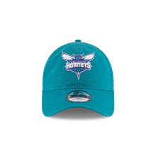Load image into Gallery viewer, Charlotte Hornets New Era NBA 9TWENTY 920 Adjustable Cap Hat Teal Crown/Visor Team Color Logo