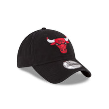 Load image into Gallery viewer, Chicago Bulls New Era NBA 9TWENTY 920 Adjustable Cap Hat Black Crown/Visor Team Color Logo