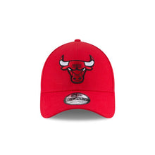 Load image into Gallery viewer, Chicago Bulls New Era NBA 9FORTY 940 Adjustable Cap Hat Red Crown/Visor Team Color Logo