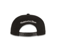 Load image into Gallery viewer, Boston Celtics Mitchell & Ness NBA Snapback Black Crown/Visor Deafult Logo with Flags Gray UV (City Pride)