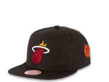 Load image into Gallery viewer, Mitchell & Ness Snapback Miami Heat Team Color City Love