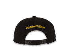 Load image into Gallery viewer, Mitchell & Ness Snapback Los Angeles Lakers Black Crown Script Logo Sports Specialty Satin UV