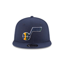 Load image into Gallery viewer, Utah Jazz New Era NBA 9FIFTY 950 Snapback Cap Hat Navy Crown/Visor Team Color Logo