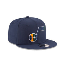 Load image into Gallery viewer, Utah Jazz New Era NBA 9FIFTY 950 Snapback Cap Hat Navy Crown/Visor Team Color Logo