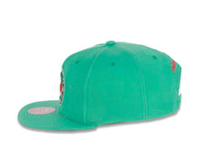 Load image into Gallery viewer, Vancouver Grizzlies Mitchell & Ness NBA Snapback Cap Hat Teal Crown/Visor Team Color HWC Logo