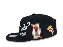 Load image into Gallery viewer, Chicago Bulls Mitchell & Ness NBA Snapback Cap Hat Black Crown/Visor Team Color Logo With Multiple Patches (My City)